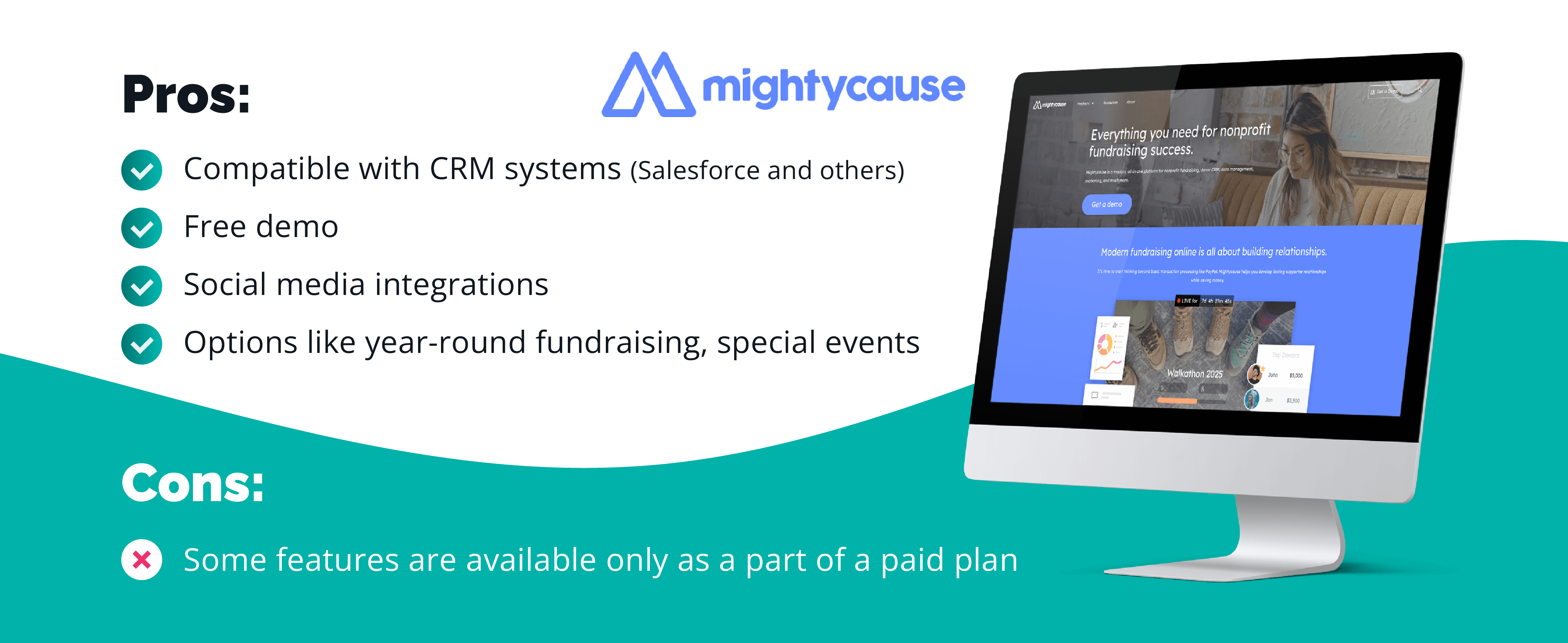 Pros & Cons of Mightycause