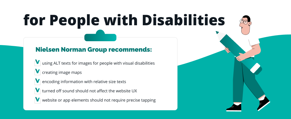 Design for People with Disabilities - mobile ui trends 2022