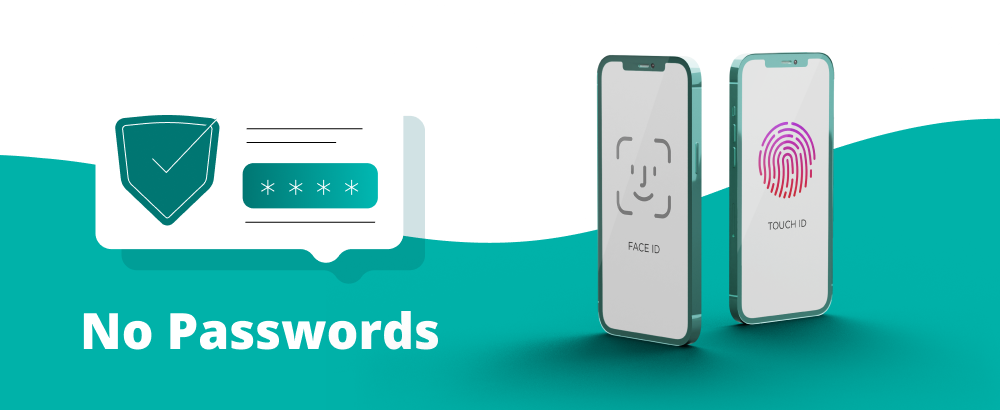 No Passwords in mobile app design