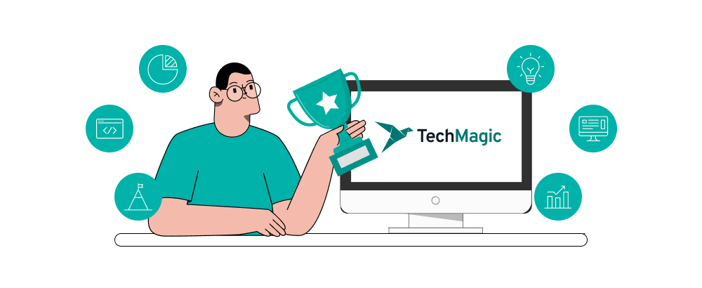 TechMagic Recognized by Clutch as a Leading 1000 Company in the 2022 Global Market
