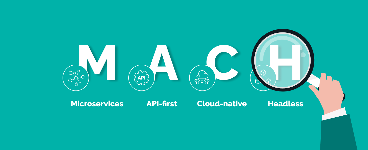 MACH: microservices, API-first, cloud-native, headless
