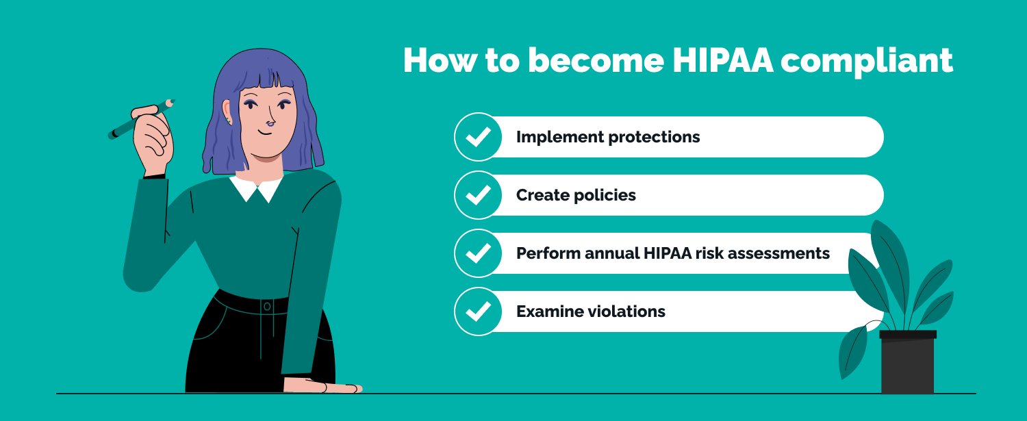 Privacy Compliance Checklist - How to become HIPAA compliant?
