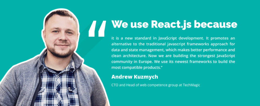 why we use React.js