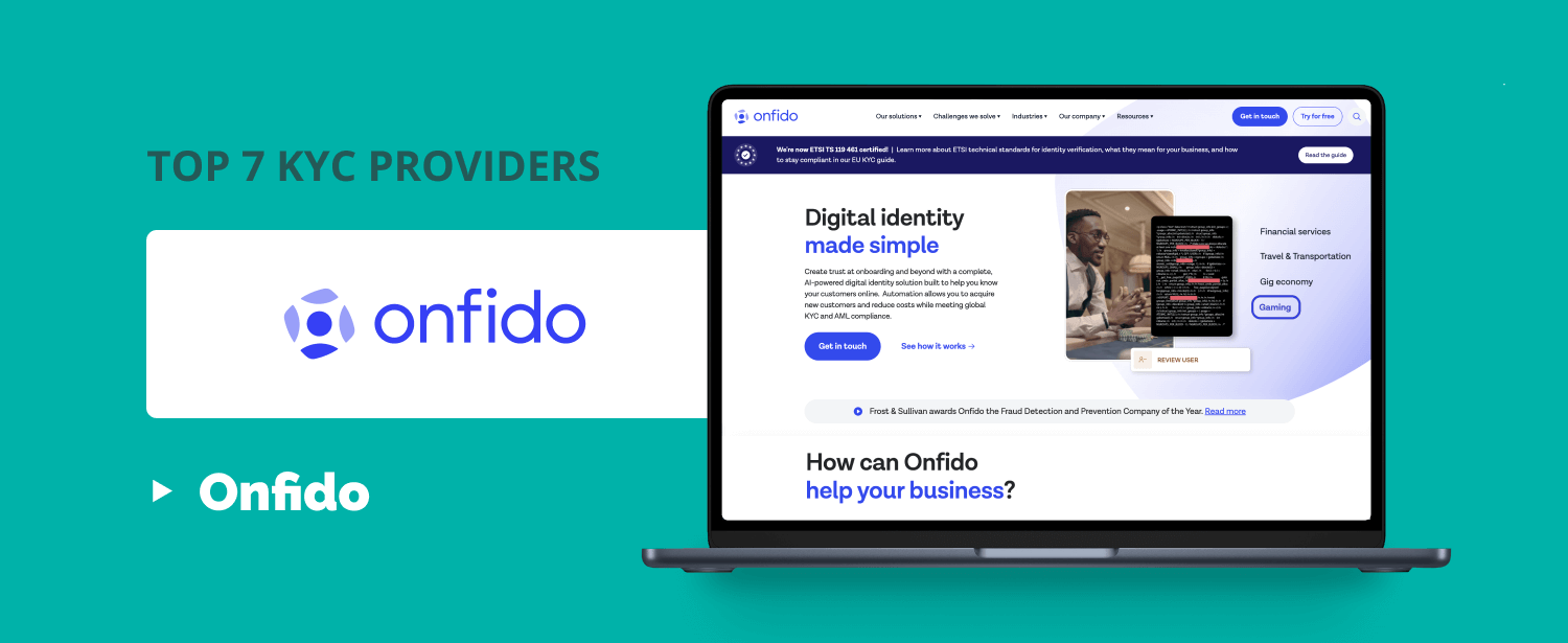 onfido kyc provider