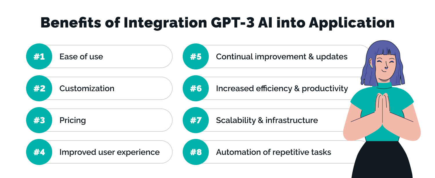 integration of gpt3 into application benefits