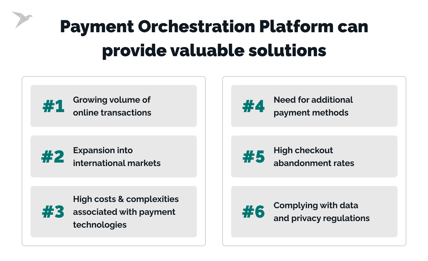 advantages of payment orchestration