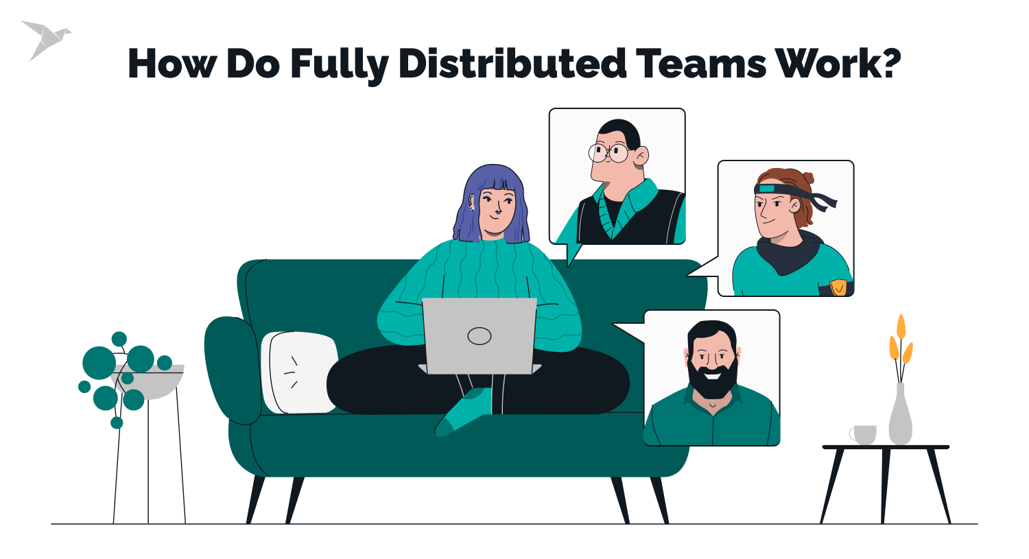 manage distributed team