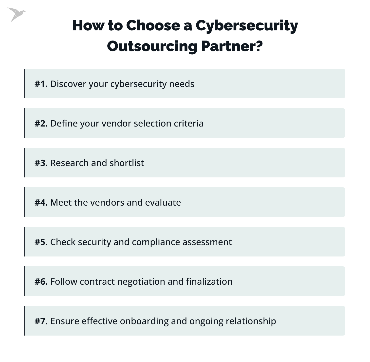 How to Choose a Cybersecurity Outsourcing Partner?