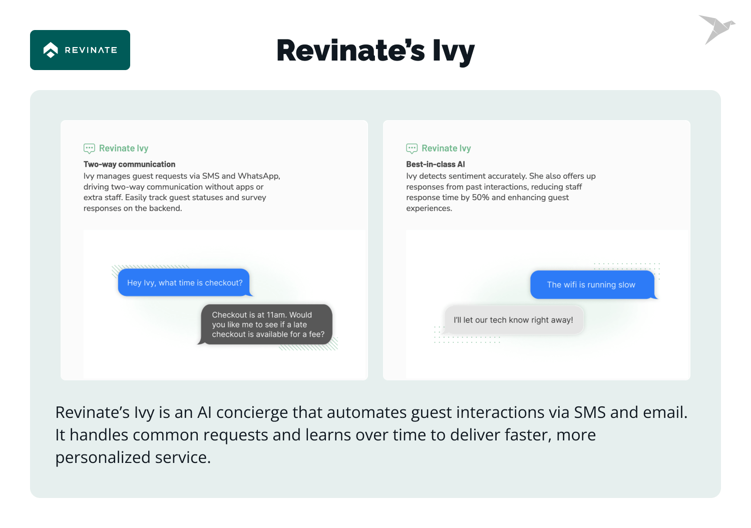 Revinate's Ivy