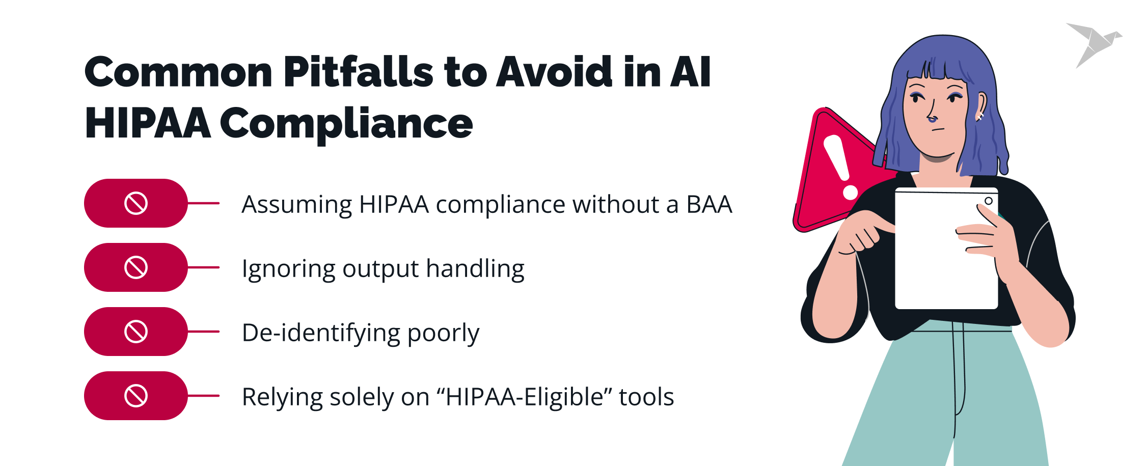 Common Pitfalls to Avoid in AI HIPAA Compliance