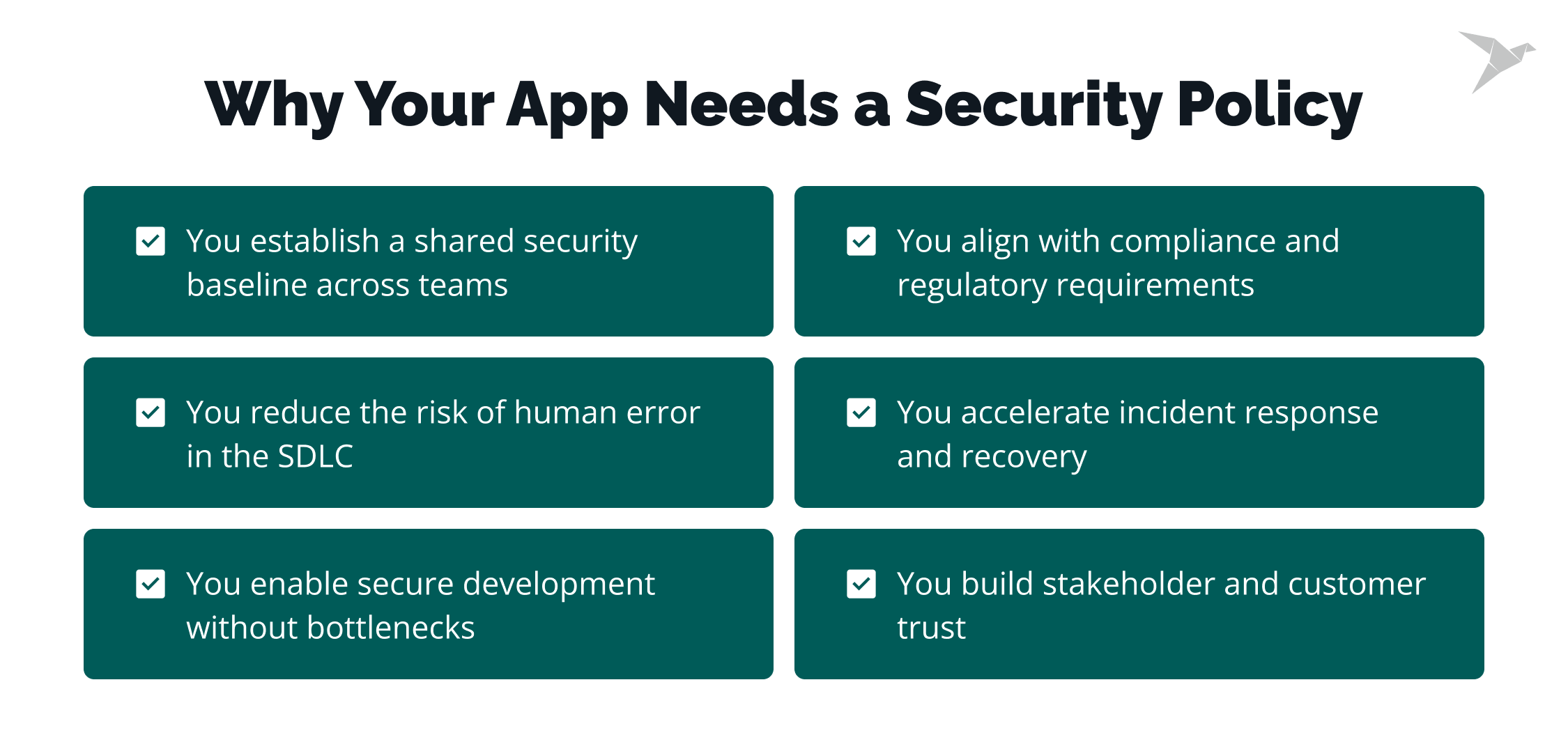 Why Your App Needs a Security Policy