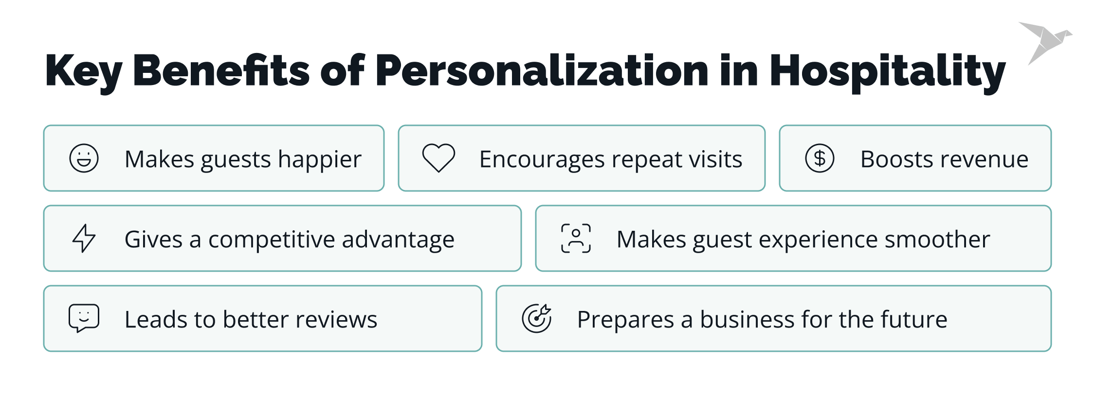 Key Benefits of Personalization in Hospitality