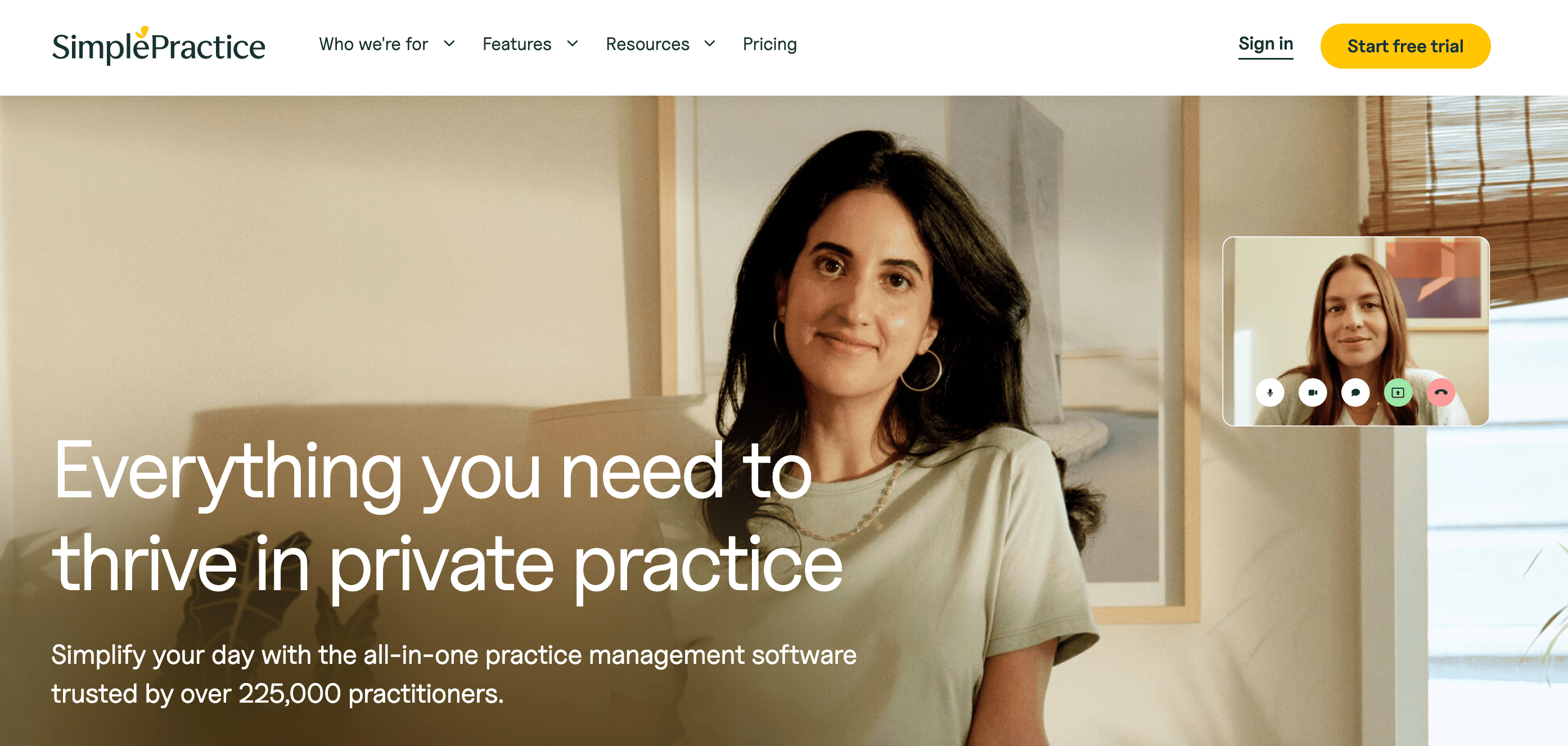 SimplePractice EHR