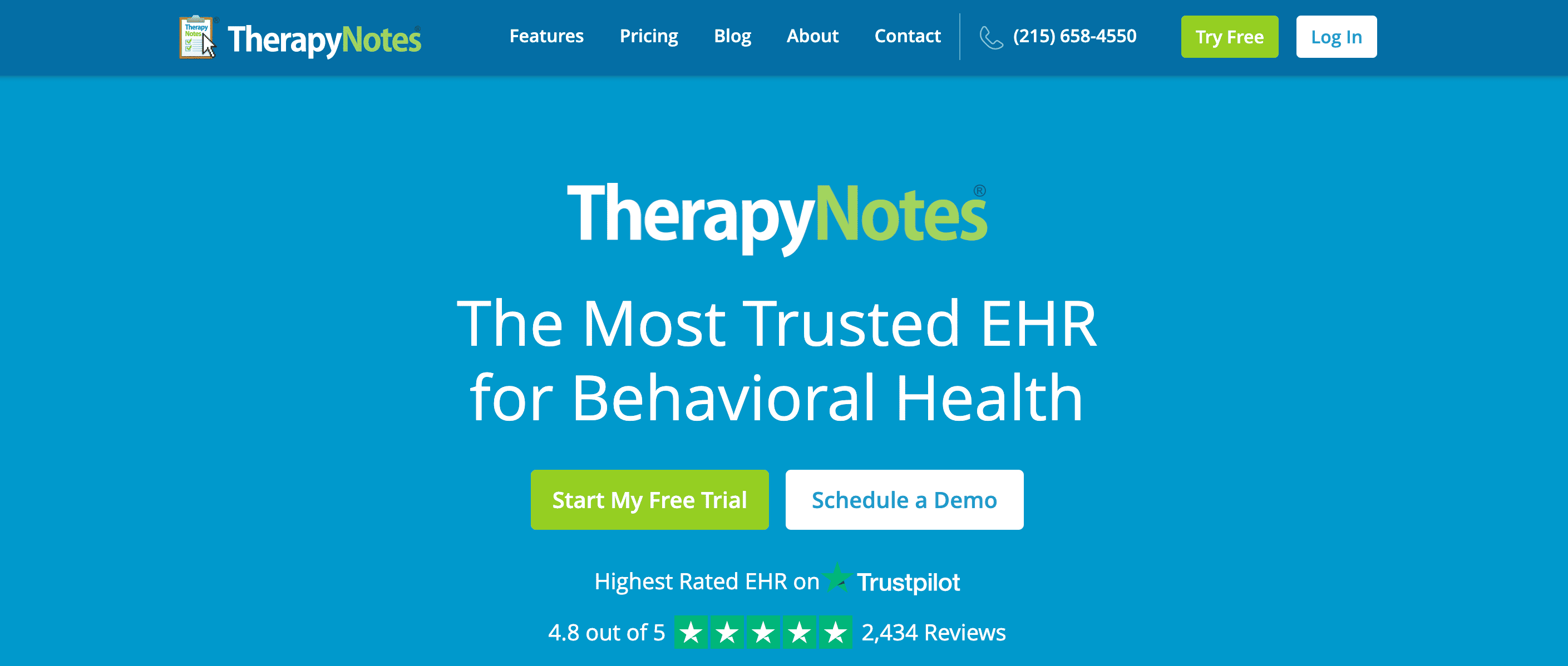 TherapyNotes EHR