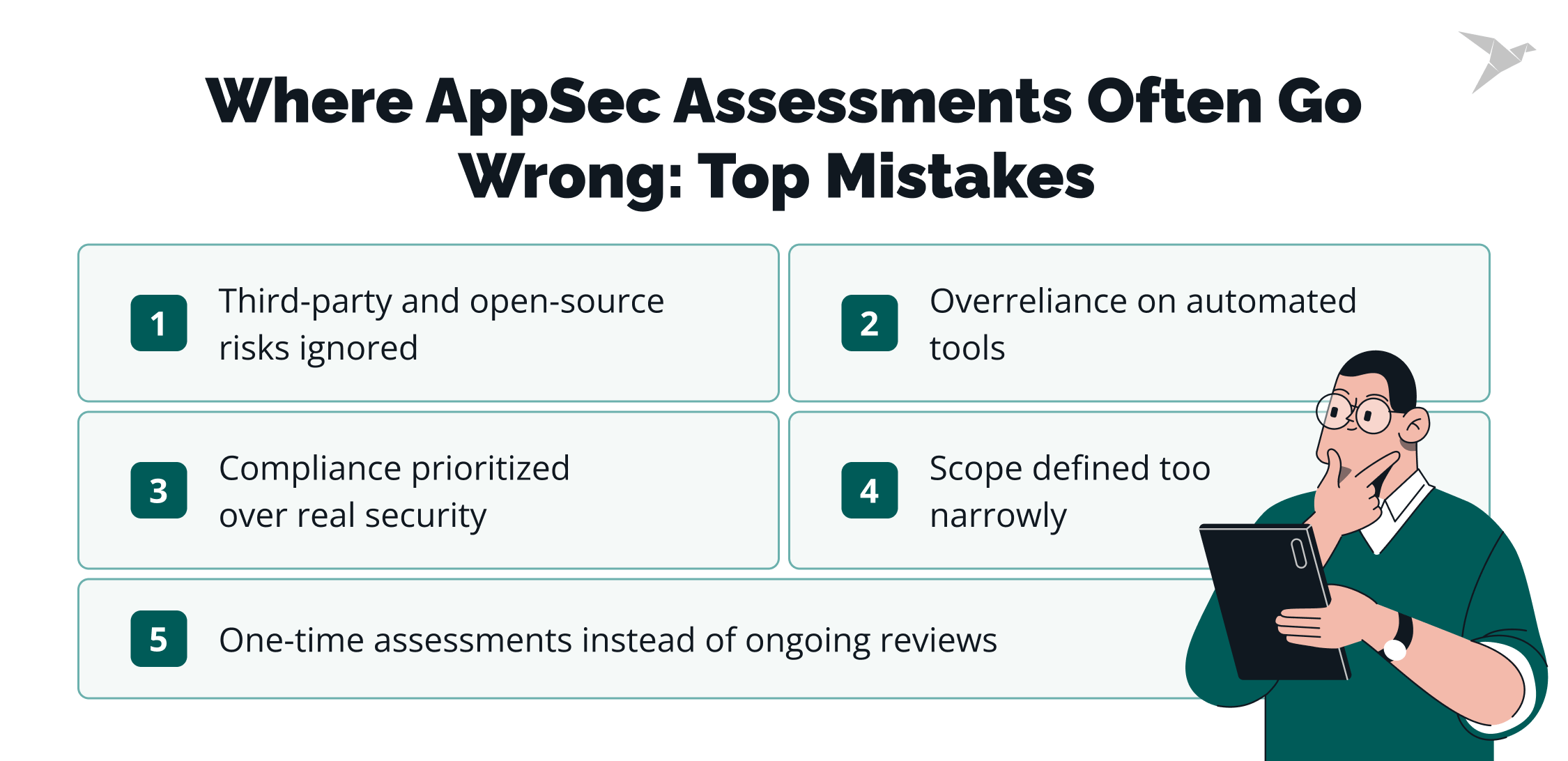 Top Mistakes in AppSec Assessments