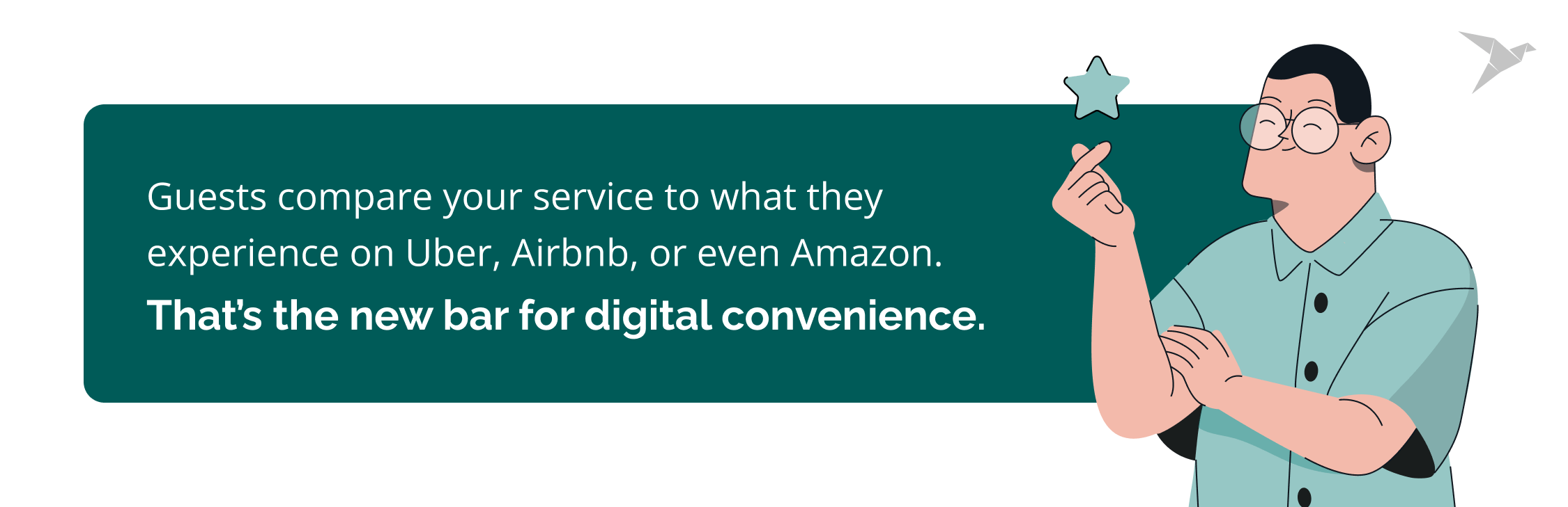 Contactless check-in in hospitality