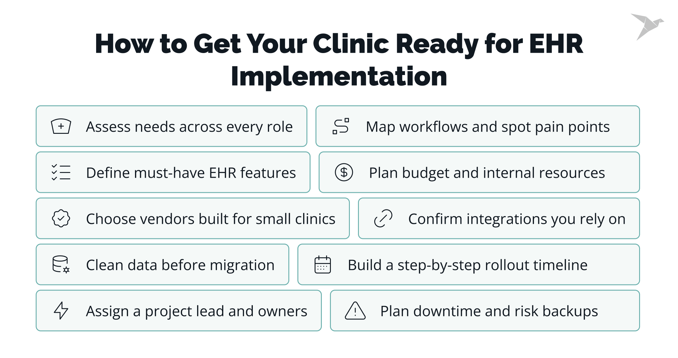 How to Prepare Your Clinic for EHR Implementation?