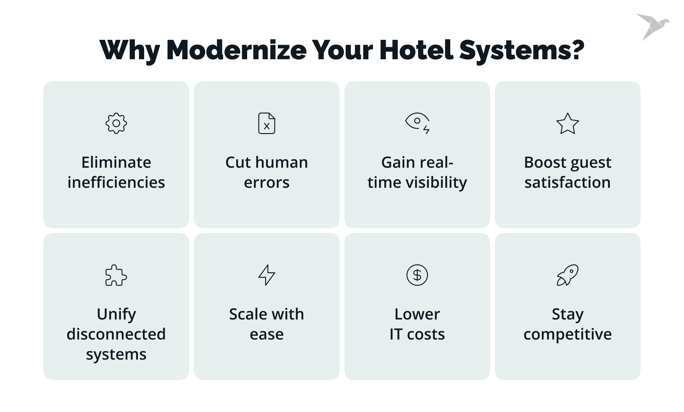 Why Modernize Your Hotel Systems?
